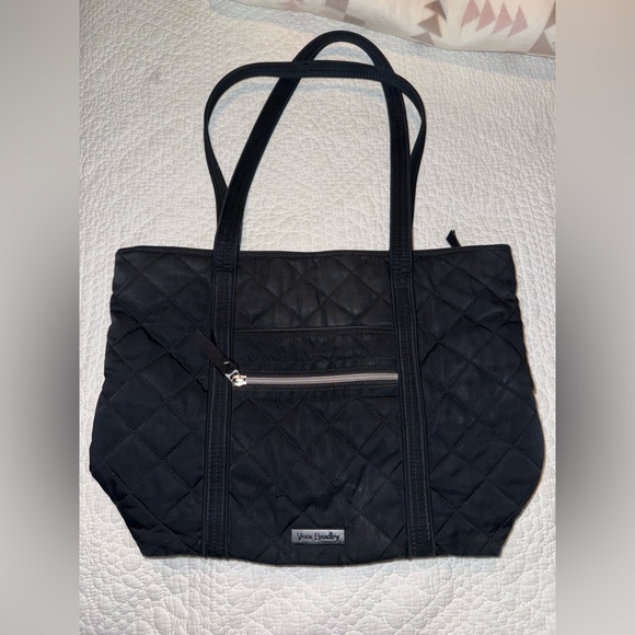 Vera Bradley Black Tote Bag - Picture 3 of 9